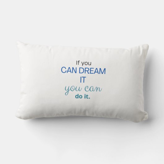 Modern typography with elegant script accents ランバークッション (裏面)