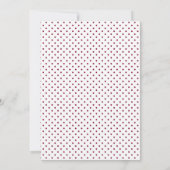 Modern Ugly Sweater Christmas Party  招待状 (裏面)