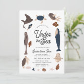 Modern Under the Sea 5th Birthday 招待状 (スタンド正面)