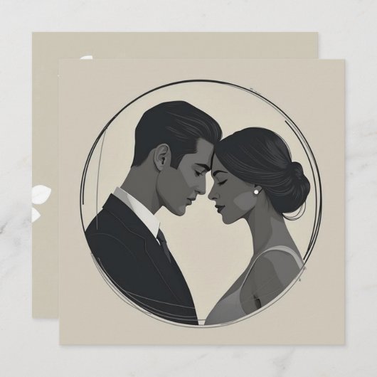 Modern Union 招待状 (正面/裏面)