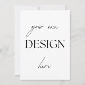 Modern Upload Your Custom Design Photo Logo Text (正面)