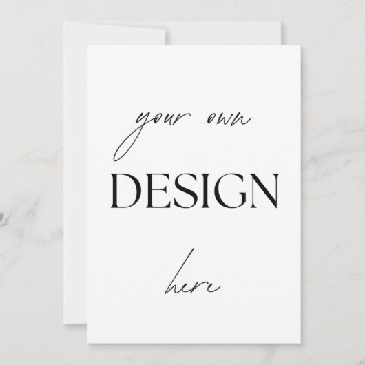 Modern Upload Your Custom Design Photo Logo Text (正面)