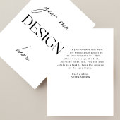 Modern Upload Your Custom Design Photo Logo Text