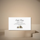 Modern Urban Design Consultant City Skyline 名刺