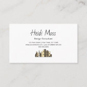 Modern Urban Design Consultant City Skyline 名刺 (正面)