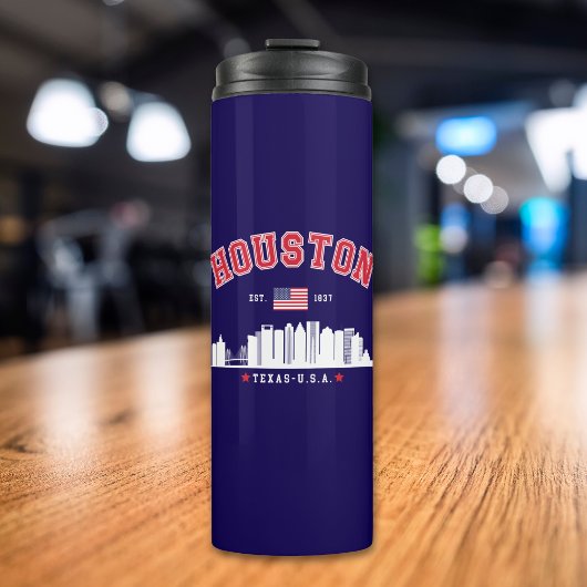 Modern Urban Houston Skyline  タンブラー