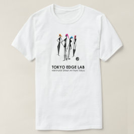 Modern Urban K-Pop Girls Graphic - Tokyo Edge Lab Tシャツ