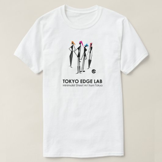 Modern Urban K-Pop Girls Graphic - Tokyo Edge Lab Tシャツ (デザイン正面)