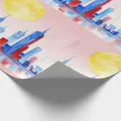 Modern urban landscape ラッピングペーパー (角)