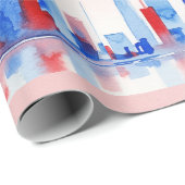 Modern urban landscape ラッピングペーパー (ロールコーナー)