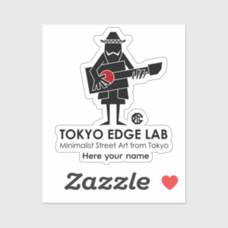 Modern Urban Mexican Musician-Tokyo Edge Lab シール