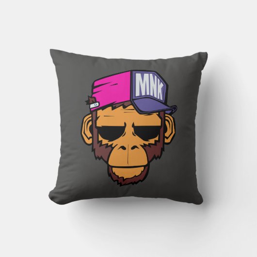 Modern Urban Monkey クッション (正面)