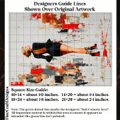 Modern Urban Woman, Red Sole Heels EL3R Decoupage 薄葉紙