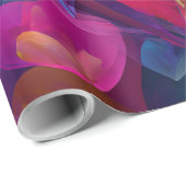 Modern Valentine Wrapping Paper– Abstract Colorful ラッピングペーパー (ロールコーナー)