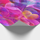 Modern Valentine Wrapping Paper– Abstract Colorful ラッピングペーパー (角)