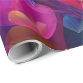 Modern Valentine Wrapping Paper– Abstract Colorful ラッピングペーパー (ロールコーナー)
