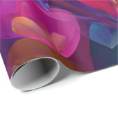 Modern Valentine Wrapping Paper– Abstract Colorful ラッピングペーパー (ロールコーナー)