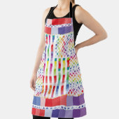 MODERN VERSION MULTICOLOR USA/EEUU FLAG MASANSER エプロン (インサイチュ)