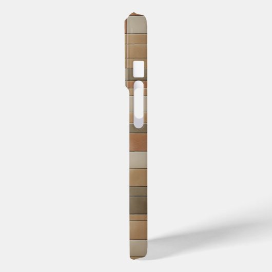 Modern Vertical Mosaic Phone Case - Earthy Multi Case-Mate iPhoneケース (裏面 / 左)