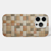 Modern Vertical Mosaic Phone Case - Earthy Multi Case-Mate iPhoneケース (裏面 (横))