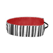 Modern Vertical Stripes Pattern アスレチックヘッドバンド (右)