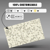 Modern Vertical Yellow & Gray Geometric  名刺