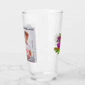 Modern vibrant color mother photo art タンブラーグラス (左)