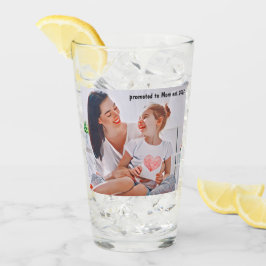 Modern vibrant color mother photo art タンブラーグラス
