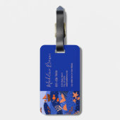 Modern Vibrant Dreamscape ラゲッジタグ (裏面縦)