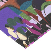 Modern Vine Leaf Floral  ショートテーブルランナー (コーナー)