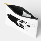 Modern Walk Dog Energizes Seasonal Travel Care アクセサリーポーチ (見開き)