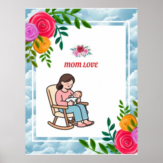 Modern Wall Art Decor for Home – Stylish Living Ro ポスター (正面)