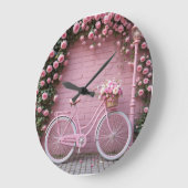 Modern Wall Clock for Stylish Home Decor ラージ壁時計 (傾斜)