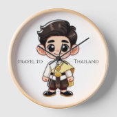 Modern Wall Clock – Silent Non-Ticking Design for  壁時計 (正面)