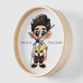 Modern Wall Clock – Silent Non-Ticking Design for  壁時計 (傾斜)