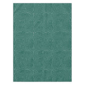 Modern Warped Grid | Minimalist Fluid Geometric テーブルクロス (正面)