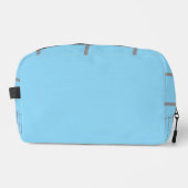 Modern WashedBlue Travel ToiletryBag ドップキット (正面)