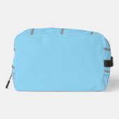 Modern WashedBlue Travel ToiletryBag ドップキット (裏面)