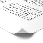 Modern Watercolor Eucalyptus Greenery Wedding ポスター (角)