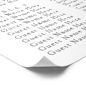 Modern Watercolor Eucalyptus Leaves Greenery ポスター (角)