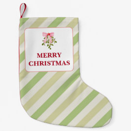 Modern Watercolour Christmas スモールクリスマスストッキング
