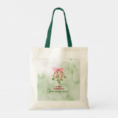 Modern Watercolour Christmas トートバッグ (裏面)