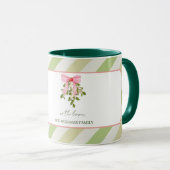 Modern Watercolour Christmas マグカップ (正面右)