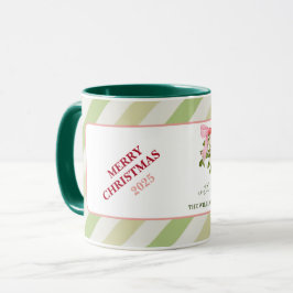 Modern Watercolour Christmas マグカップ