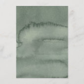 Modern wedding Enclosure Card  Details. エンクロージャーカード (裏面)