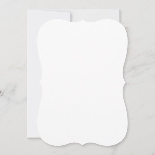 Modern Wedding Invitation Card (裏面)