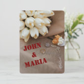 Modern Wedding Invitation | Editable Design 招待状 (スタンド正面)