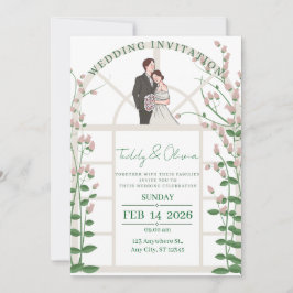Modern Wedding Invitation Suite 招待状