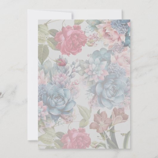 Modern Wedding Invitations 招待状 (裏面)