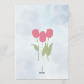 Modern Wedding Invitations  招待状 (裏面)